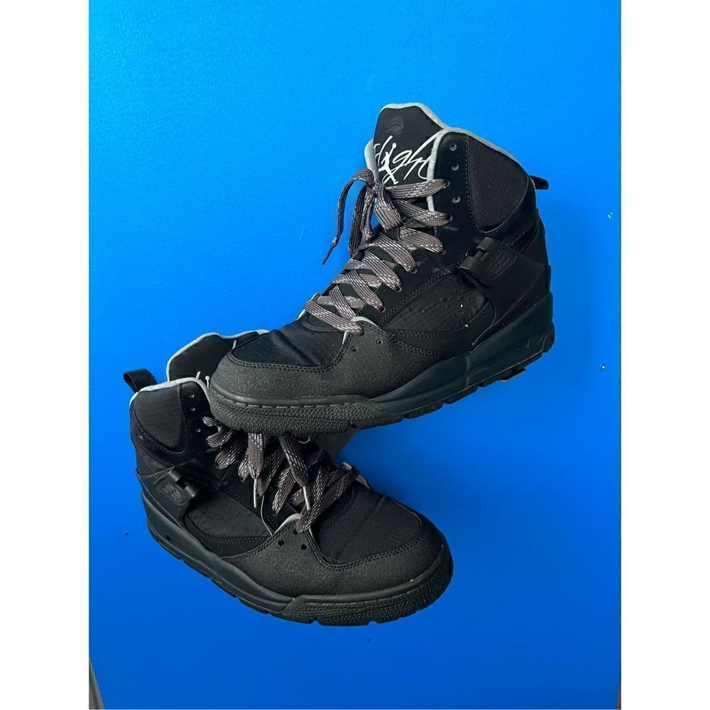 2012 NIKE AIR JORDAN Flight 45 TRK Black/Grey SNEAKERS 467927-003 Mens Size US9.